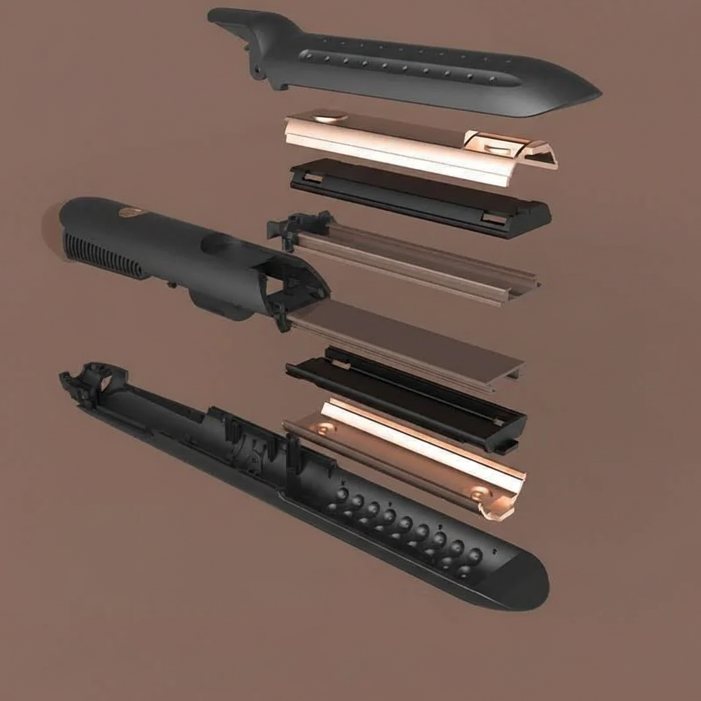 Stylowa lokówko-prostownica 2w1