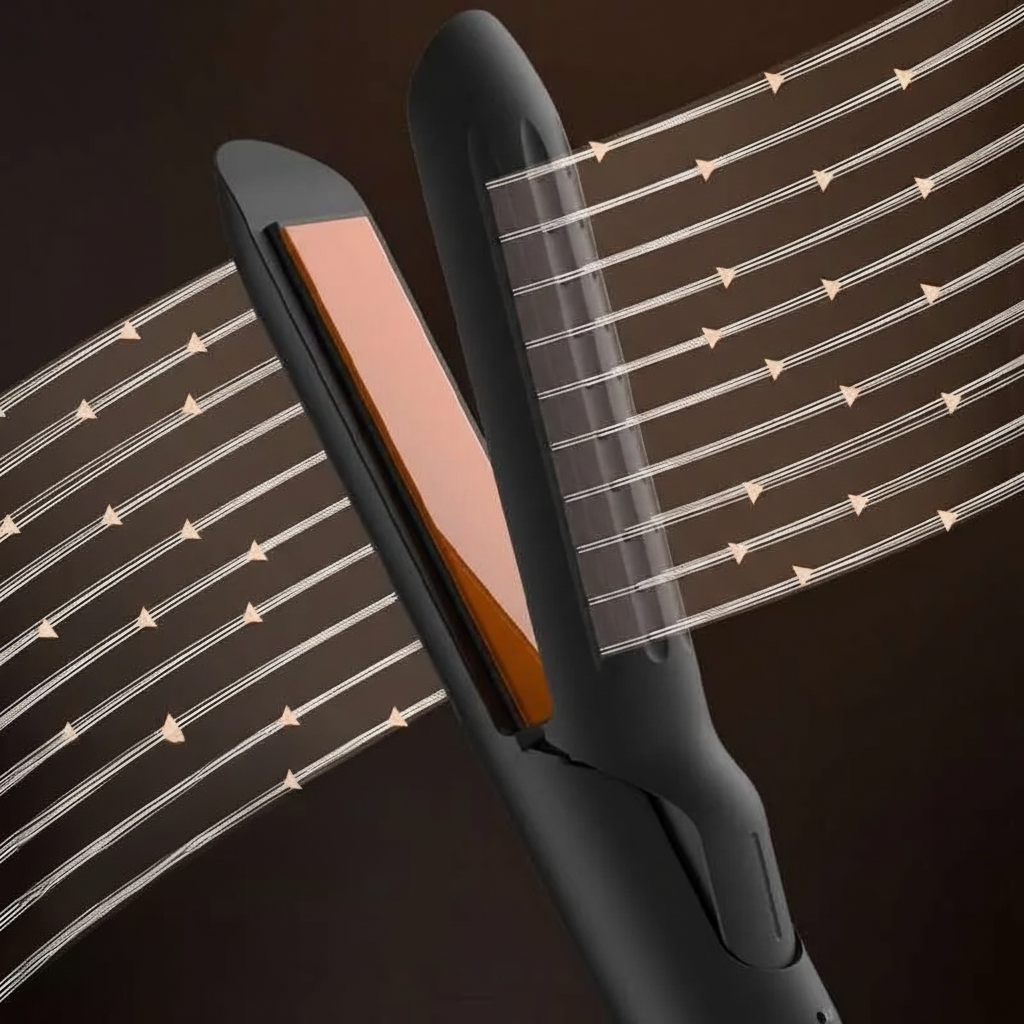 Stylowa lokówko-prostownica 2w1